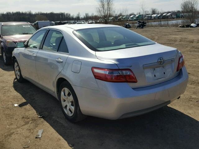 4T1BE46K67U183011 - 2007 TOYOTA CAMRY NEW SILVER photo 3