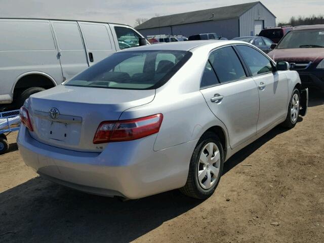 4T1BE46K67U183011 - 2007 TOYOTA CAMRY NEW SILVER photo 4
