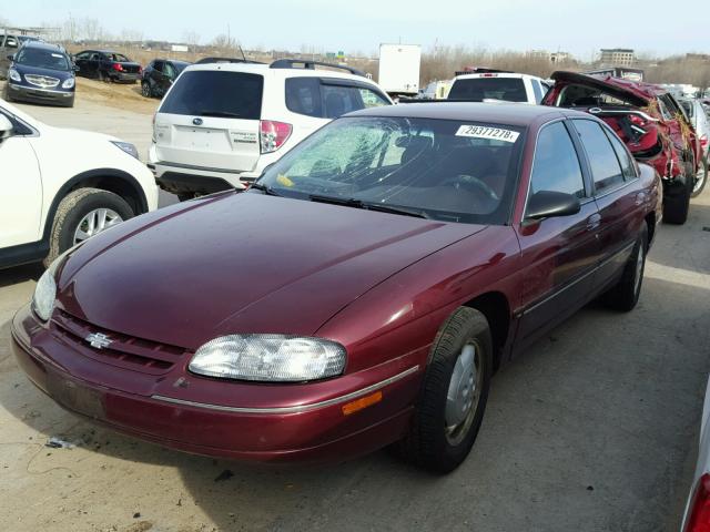 2G1WL52M7V9338693 - 1997 CHEVROLET LUMINA BAS 勃艮第红 照片 2