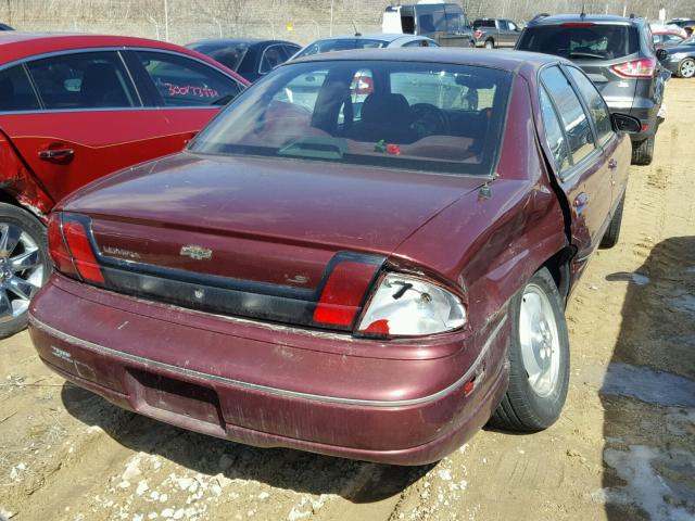 2G1WL52M7V9338693 - 1997 CHEVROLET LUMINA BAS 勃艮第红 照片 4