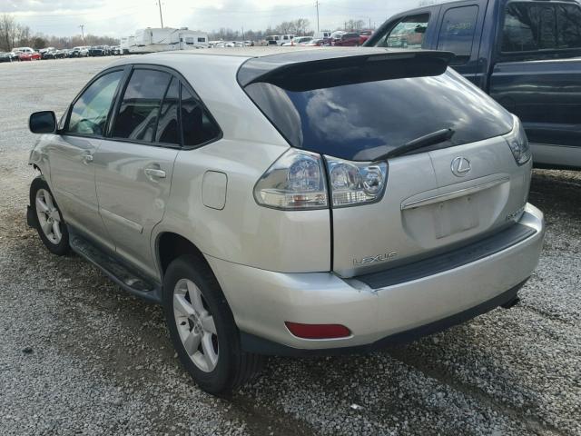 2T2HA31U05C084767 - 2005 LEXUS RX 330 SILVER photo 3