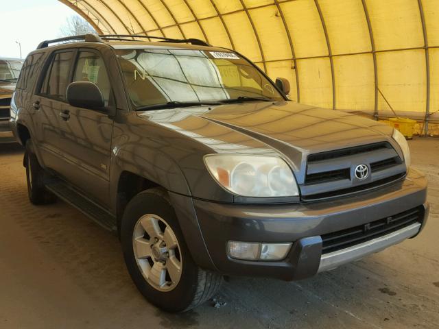 JTEZU14R930015770 - 2003 TOYOTA 4RUNNER SR GRAY photo 1