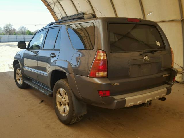 JTEZU14R930015770 - 2003 TOYOTA 4RUNNER SR GRAY photo 3