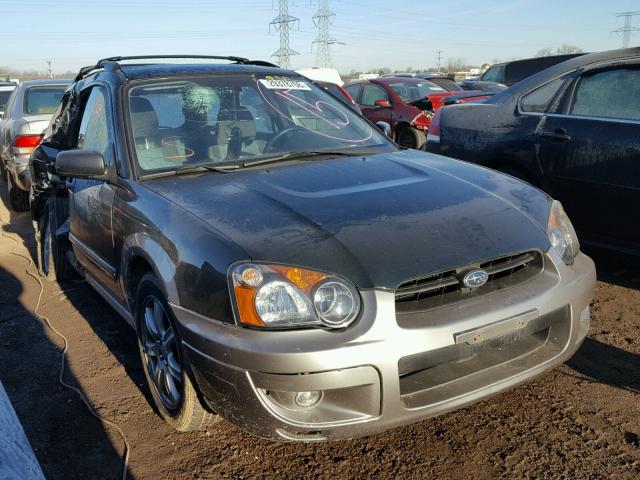 JF1GG68595H811257 - 2005 SUBARU IMPREZA OU GREEN photo 1