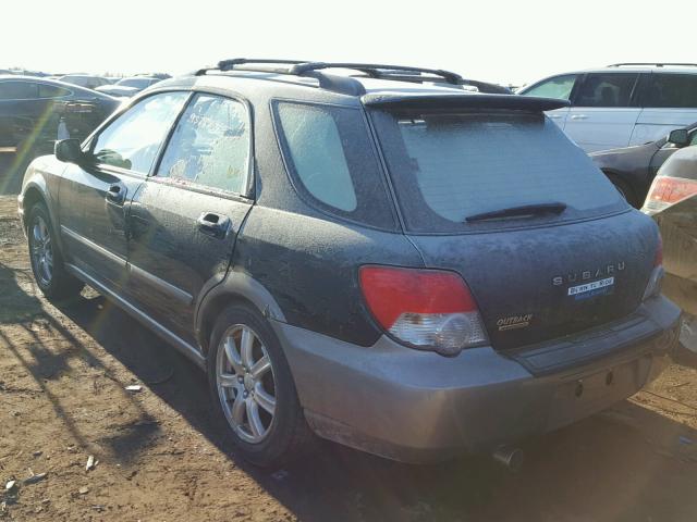 JF1GG68595H811257 - 2005 SUBARU IMPREZA OU GREEN photo 3