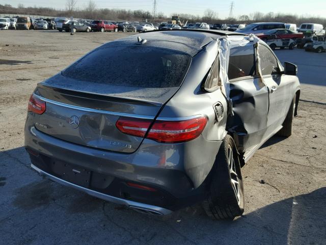 4JGED6EB3HA062890 - 2017 MERCEDES-BENZ GLE COUPE GRAY photo 4