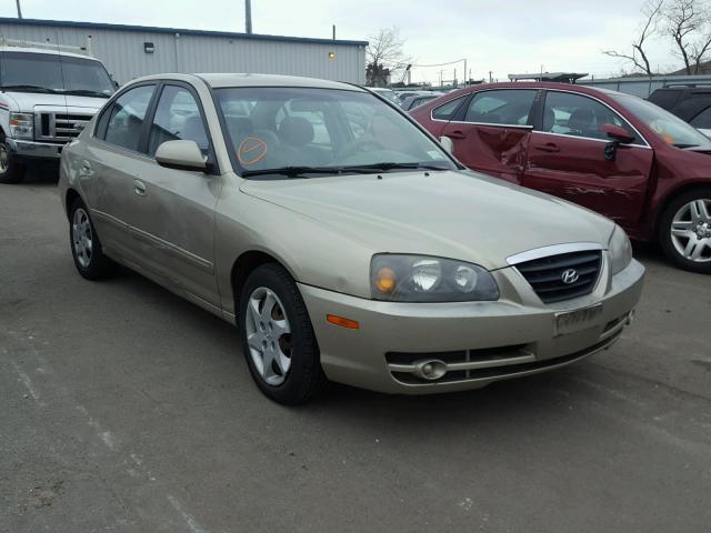 KMHDN46D65U961315 - 2005 HYUNDAI ELANTRA GL BEIGE photo 1