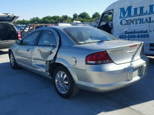 1C3EL66R35N579909 - 2005 CHRYSLER SEBRING LI GREEN photo 3