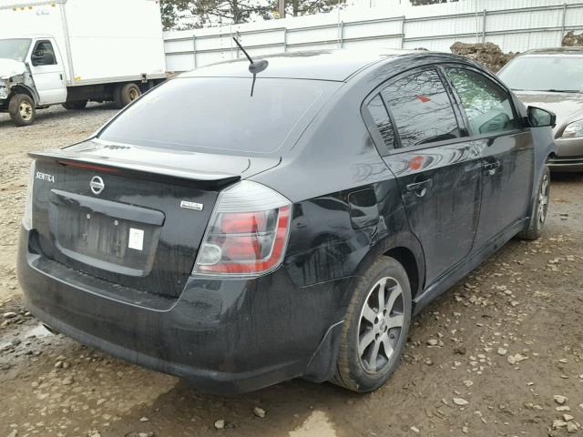 3N1AB6AP6BL724295 - 2011 NISSAN SENTRA 2.0 BLACK photo 4