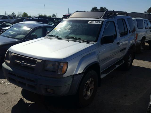 5N1ED28T41C528818 - 2001 NISSAN XTERRA XE SILVER photo 2