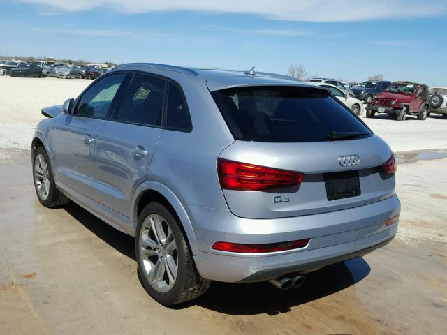 WA1BCCFS8JR002144 - 2018 AUDI Q3 PREMIUM SILVER photo 3