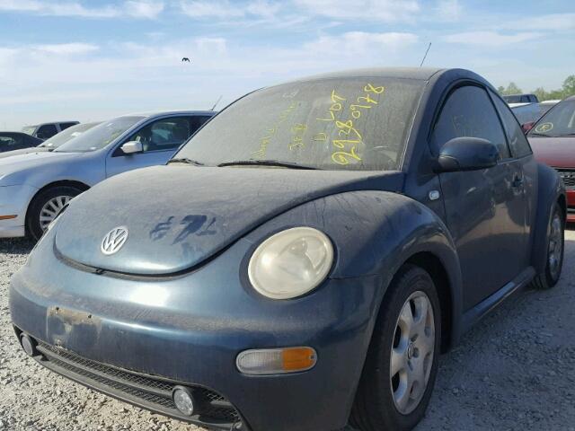 3VWCD21C42M427331 - 2002 VOLKSWAGEN NEW BEETLE 绿色 照片 2