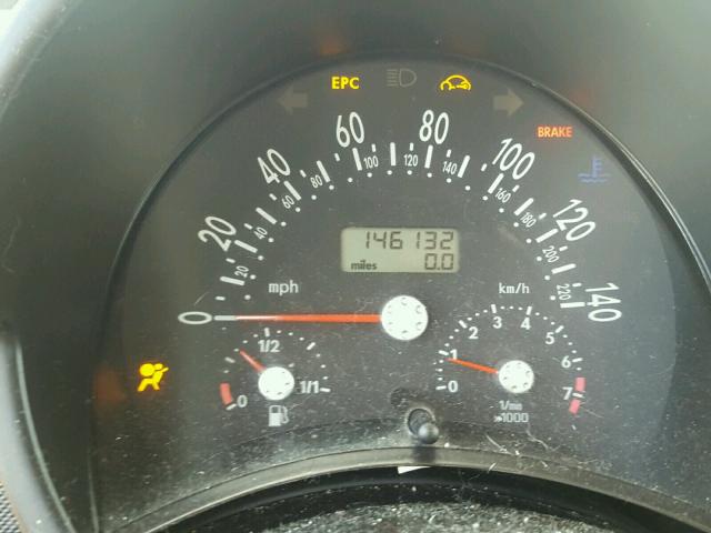 3VWCB21C42M433605 - 2002 VOLKSWAGEN NEW BEETLE 蓝色 照片 8