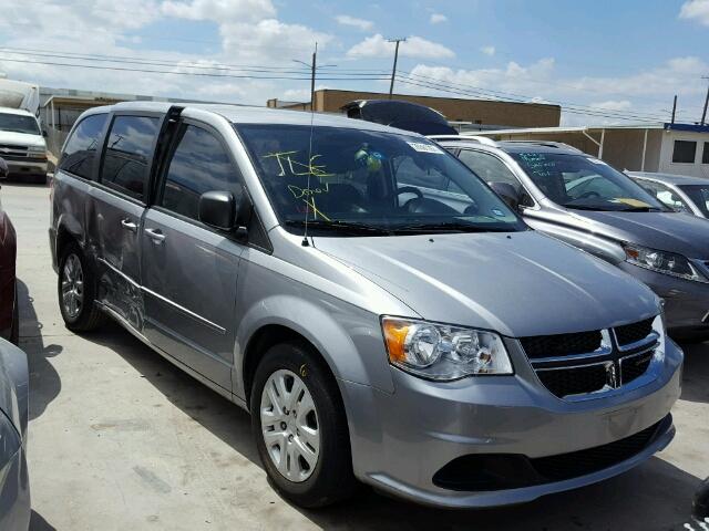 2C4RDGBG8FR624383 - 2015 DODGE GRAND CARA GRAY photo 1