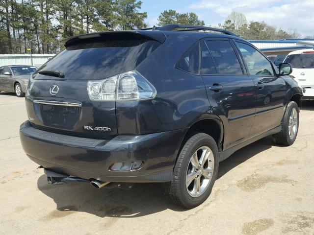 JTJHW31U160043191 - 2006 LEXUS RX 400 GRAY photo 4