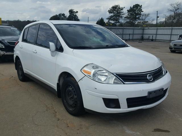 3N1BC1CP7CK233548 - 2012 NISSAN VERSA S WHITE photo 1