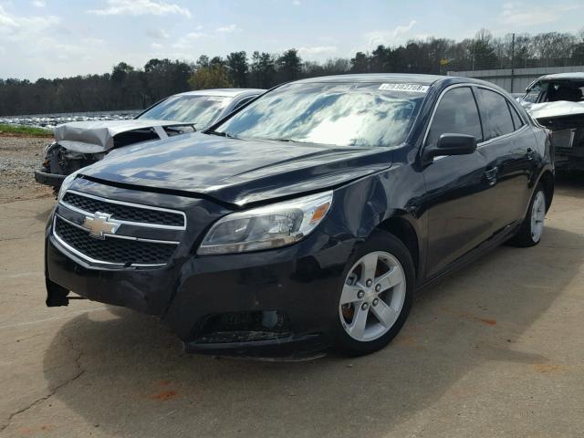 1G11A5SA0DU111207 - 2013 CHEVROLET MALIBU LS შავი ფოტო 2