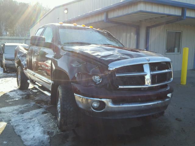 3D7KS28C15G715875 - 2005 DODGE RAM 2500 S BURGUNDY photo 1