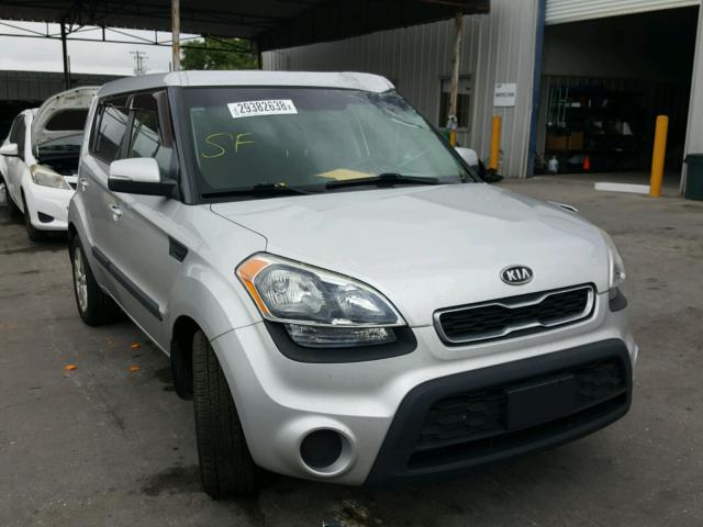 KNDJT2A63C7459481 - 2012 KIA SOUL + SILVER photo 1
