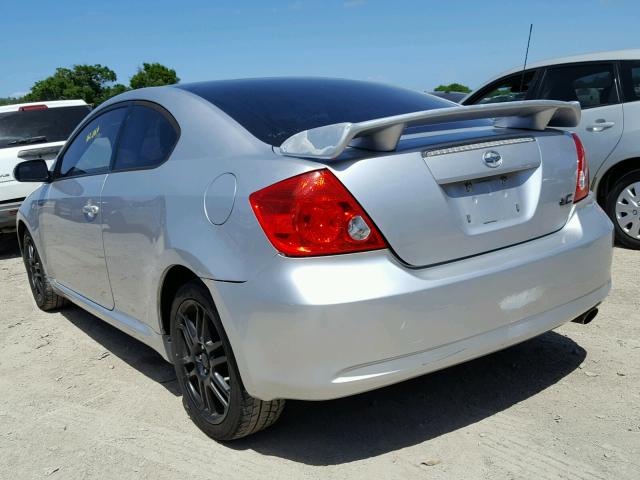 JTKDE177760130578 - 2006 TOYOTA SCION TC 银色 照片 3