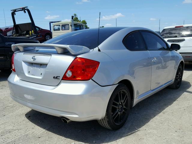 JTKDE177760130578 - 2006 TOYOTA SCION TC 银色 照片 4