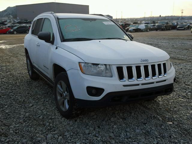 1J4NF1FB1BD164642 - 2011 JEEP COMPASS SP WHITE photo 1