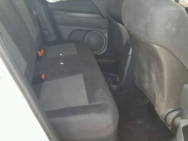 1J4NF1FB1BD164642 - 2011 JEEP COMPASS SP WHITE photo 6