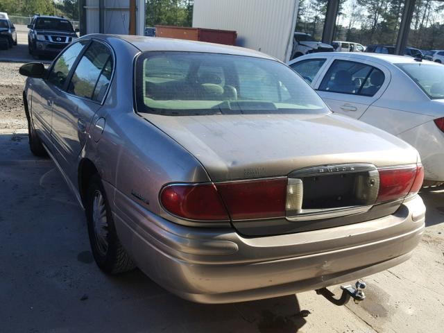 1G4HP54K424141135 - 2002 BUICK LESABRE CU TAN photo 3