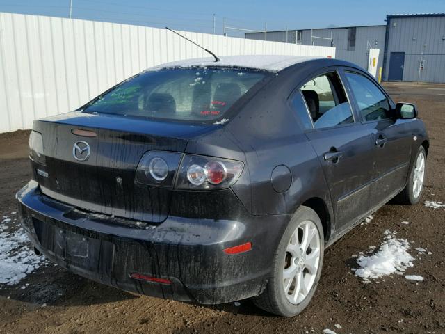 JM1BK32F691247827 - 2009 MAZDA 3 I BLACK photo 4