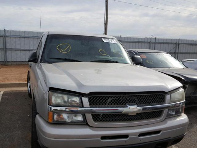 1GCEC14X15Z305861 - 2005 CHEVROLET SILVERADO TAN photo 1