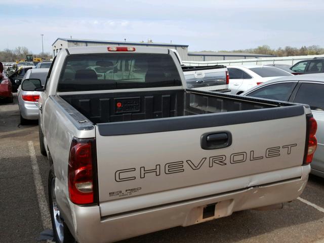 1GCEC14X15Z305861 - 2005 CHEVROLET SILVERADO TAN photo 3