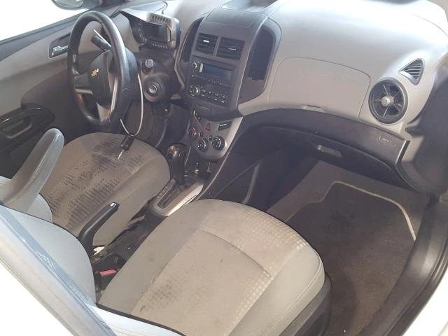 1G1JA6SH4C4107260 - 2012 CHEVROLET SONIC LS 白色 照片 5