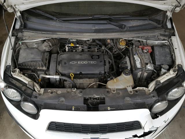 1G1JA6SH4C4107260 - 2012 CHEVROLET SONIC LS 白色 照片 7
