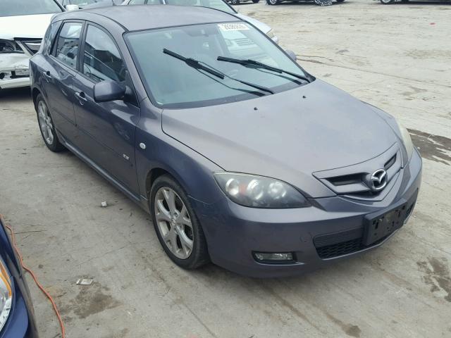 JM1BK343771684056 - 2007 MAZDA 3 HATCHBAC GRAY photo 1