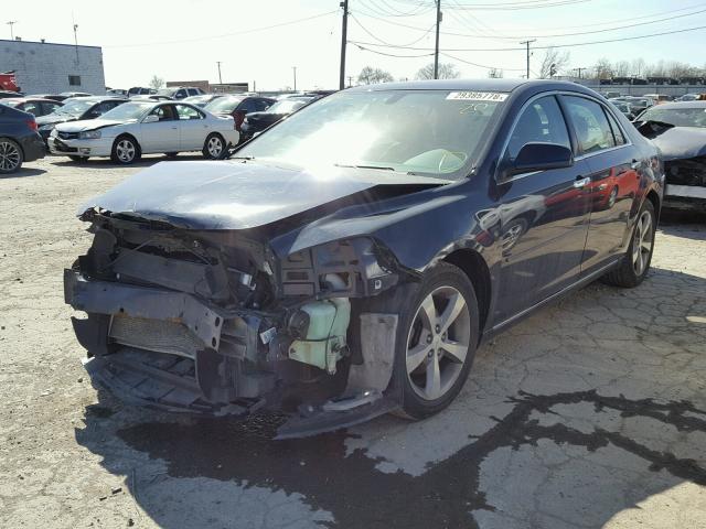 1G1ZC5E08CF261147 - 2012 CHEVROLET MALIBU 1LT 蓝色 照片 2