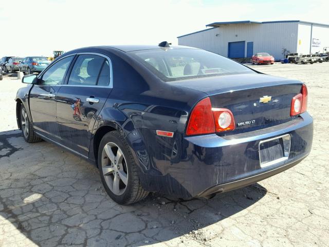 1G1ZC5E08CF261147 - 2012 CHEVROLET MALIBU 1LT 蓝色 照片 3