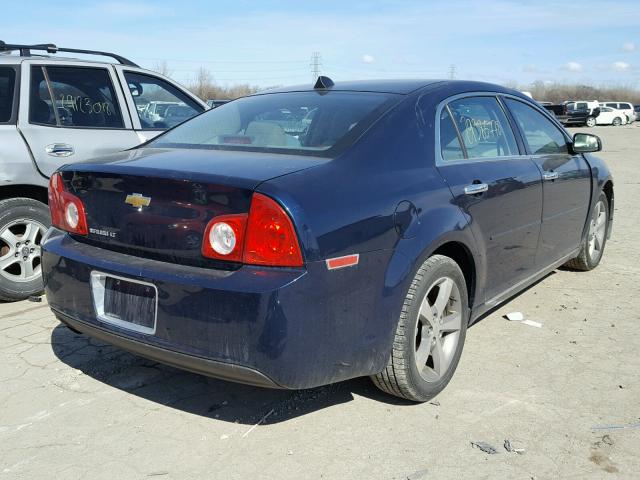 1G1ZC5E08CF261147 - 2012 CHEVROLET MALIBU 1LT 蓝色 照片 4