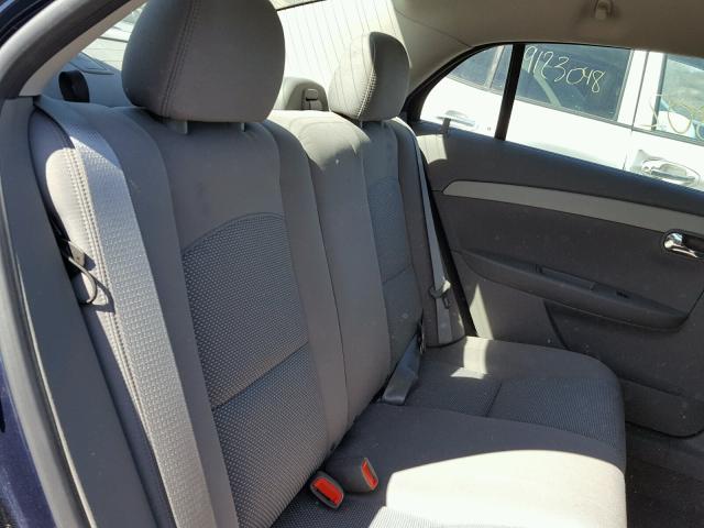 1G1ZC5E08CF261147 - 2012 CHEVROLET MALIBU 1LT 蓝色 照片 6