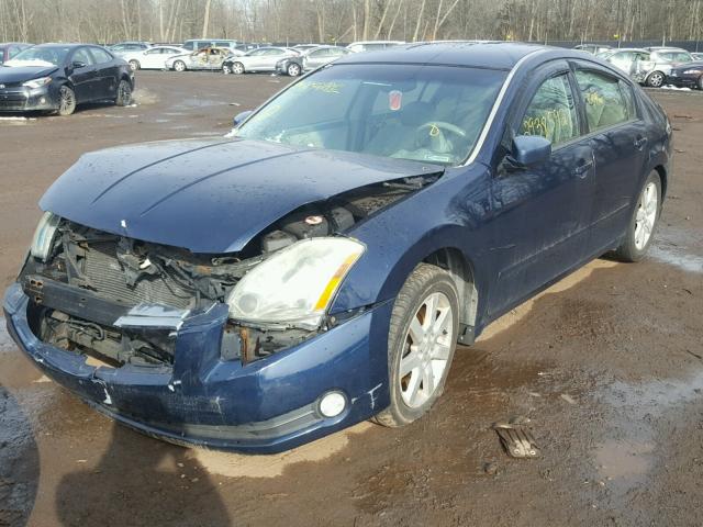 1N4BA41E85C862479 - 2005 NISSAN MAXIMA SE BLUE photo 2