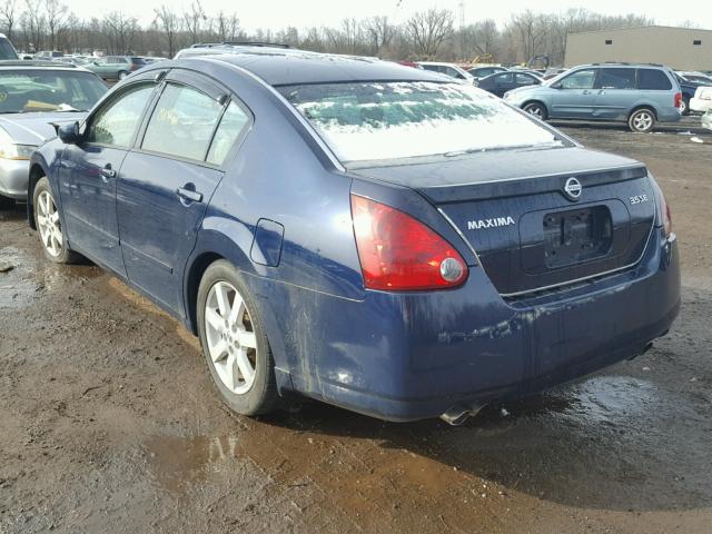 1N4BA41E85C862479 - 2005 NISSAN MAXIMA SE BLUE photo 3