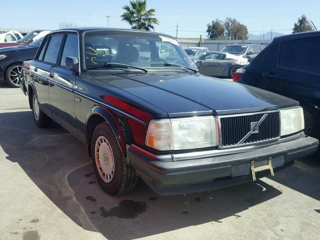 YV1AS8818N1467060 - 1992 VOLVO 240 BASE BLACK photo 1