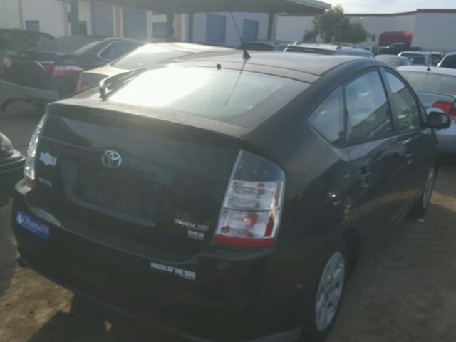 JTDKB20U540022650 - 2004 TOYOTA PRIUS BLACK photo 4