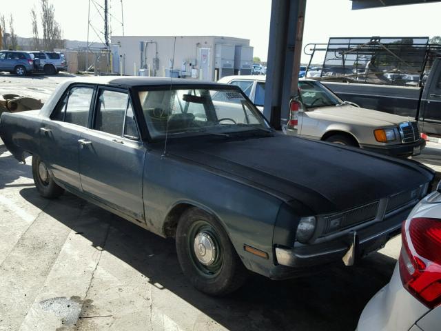 LL41C1E104536 - 1971 DODGE DART GREEN photo 1