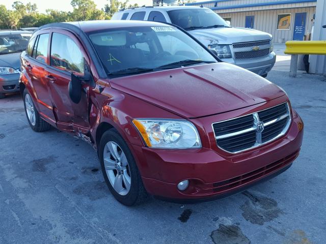 1B3CB3HA6AD568738 - 2010 DODGE CALIBER MA RED photo 1