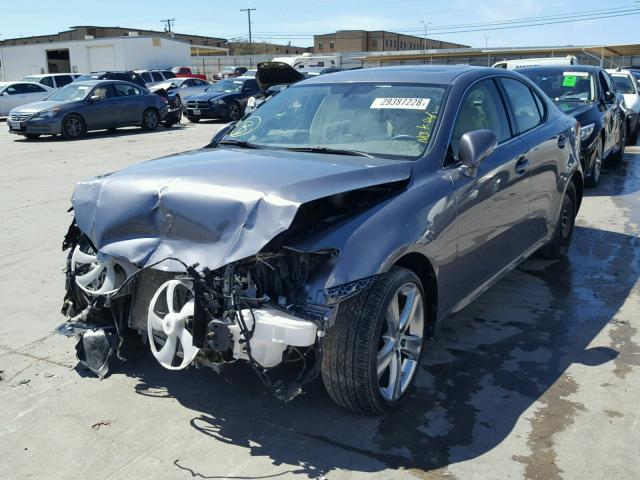 JTHBF5C27D5189044 - 2013 LEXUS IS 250 GRAY photo 2