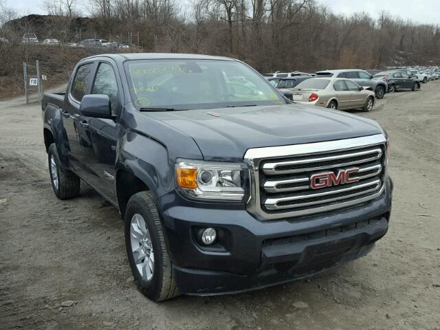 1GTG5CE18G1183851 - 2016 GMC CANYON SLE GRAY photo 1