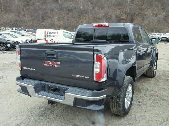 1GTG5CE18G1183851 - 2016 GMC CANYON SLE GRAY photo 4