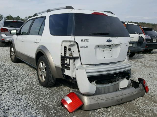 1FMZK02185GA40974 - 2005 FORD FREESTYLE WHITE photo 3