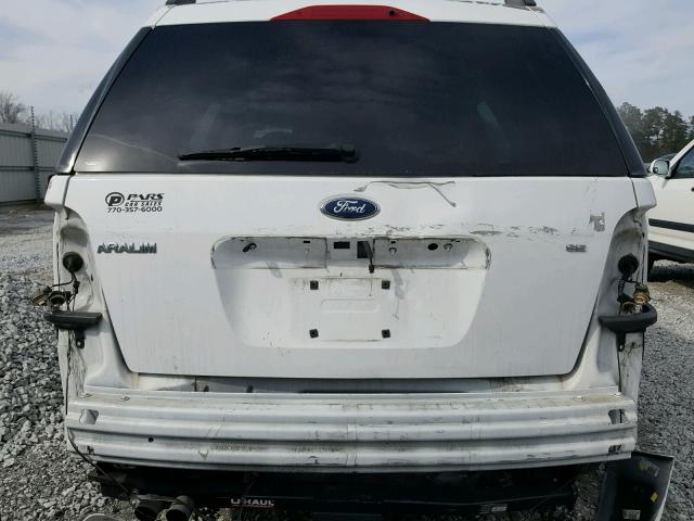 1FMZK02185GA40974 - 2005 FORD FREESTYLE WHITE photo 9