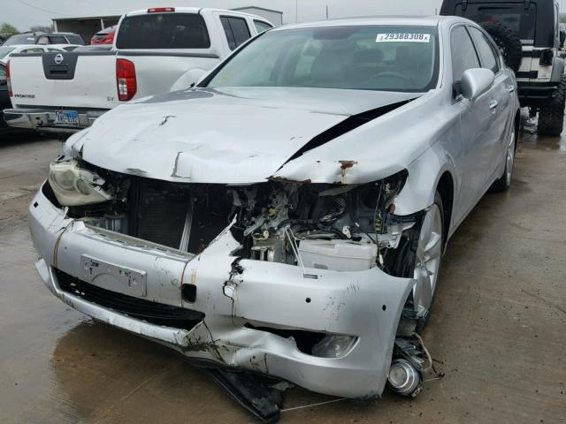 JTHBL5EF7C5110558 - 2012 LEXUS LS 460 SILVER photo 2